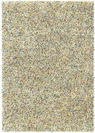 High-pile designer rug "Rocks Mix III" Multicolor - made of 100% pure new wool