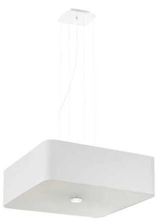 Modern chandelier "Lokko XLV" - White