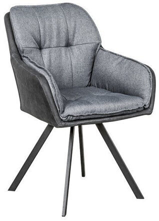 Swivel design chair "Lounger" anthracite