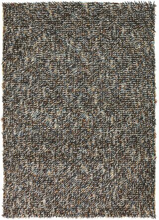 High-pile designer rug "Rocks Mix II" Multicolor - made of 100% pure new wool