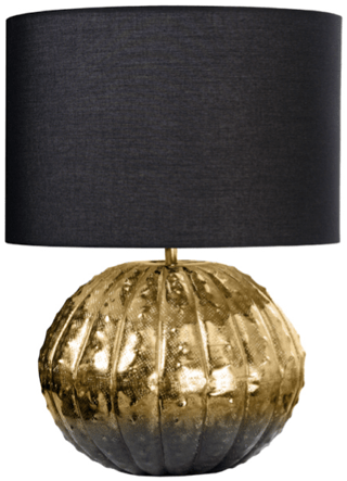 Elegant table lamp "Abstract" Ø 38 x 50 cm - gold