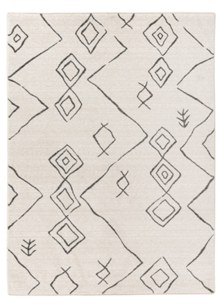 Design Teppich „Agadir 503“ - Ivory