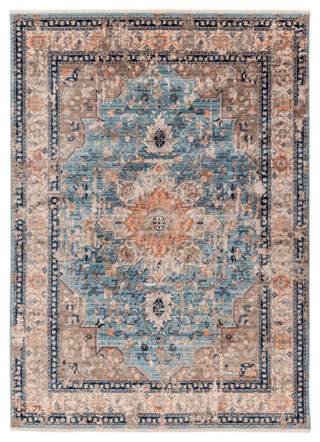 High-quality carpet "Prime 601", Blue