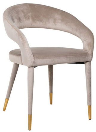 Design armchair "Gia" - Beige