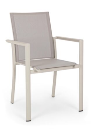 High-quality outdoor chair "Konnor" with armrests - Rastin