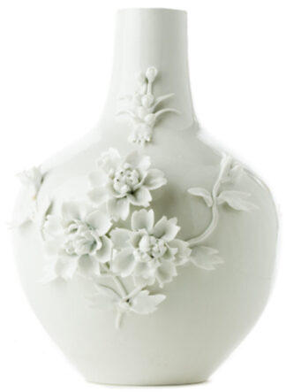 Handgefertigte Design Vase 3D Rose 37 cm