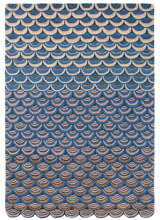 Designer rug "Masquerade" - hand-tufted, made of wool