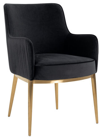 Design armchair "Breeze" - Black