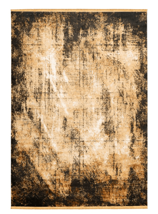 High-quality designer rug "Elysee 904", gold