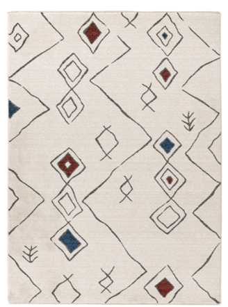 Design carpet "Agadir 503" - Multicolor