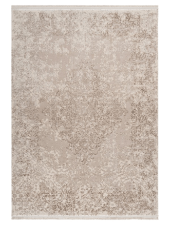 High-quality designer rug "Vendome 702", beige
