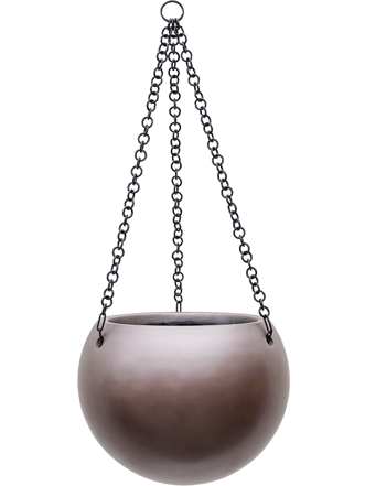 Hängender Blumentopf „Gradient Hanging Globe“ Ø 24 cm - Coffee Matt