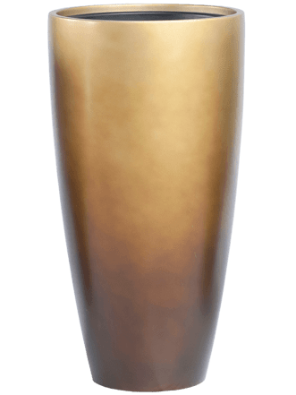 Blumentopf „Gradient Partner“ Ø 40 / Höhe 75 cm - Honey Matt