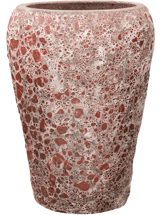 Large, exclusive indoor/outdoor flower pot "Lava Coppa" Ø 50/ 68 cm - Pink