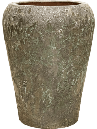 Grosser XL Blumentopf „Lava Coppa“ Ø 58/ 83 cm - Relic Jade