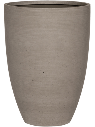 High-quality indoor/outdoor flower pot "Refined Ben L" Ø 40/ H 55 cm - cloud gray