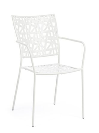 Garden Chair Kelsie Set Of 4 - White