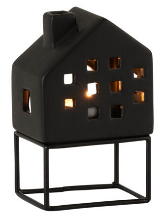 Candleholder "Ceramic Light House" 12 x 7.5 cm