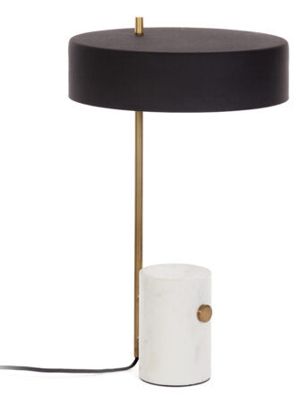 Design-Tischlampe Phantasy mit Marmorsockel 53 cm