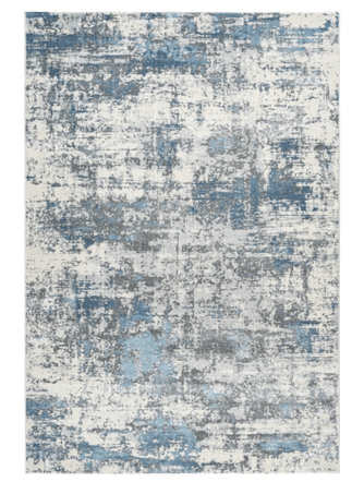 High-quality designer rug "Paris 503", blue