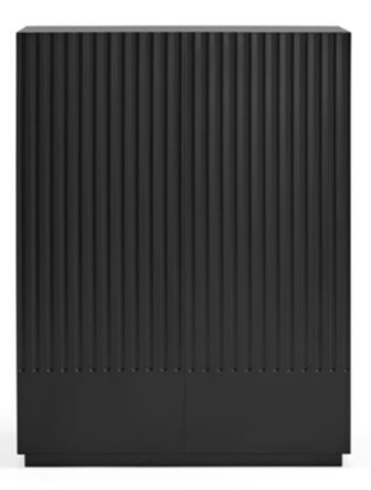 Kommode Doric Black 92 x 120 cm