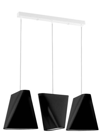 Elegant chandelier "Blum III" - Black