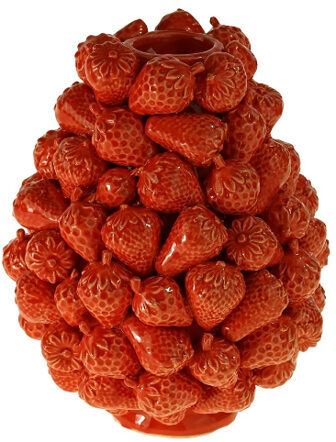 Design vase "Strawberry" Ø 20 / height 25 cm