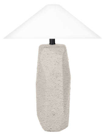 Table lamp "Massi" Ø 40/ H 56 cm - Grey