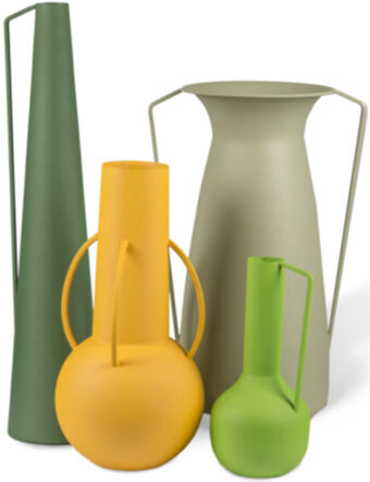 Ensemble de vases 4 pièces Roman Green