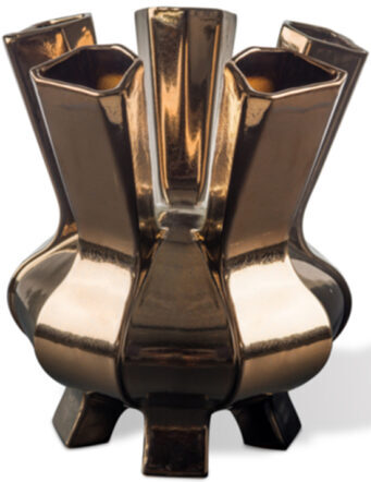 Design Vase Puyi Bronze Ø 28.5 x 34 cm