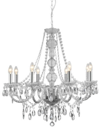 Chandelier "Marie Therese" Ø 74/ H 77-150 cm - Transparent