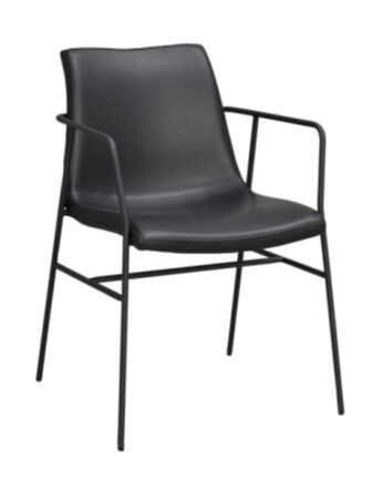 Design armchair "Huntington" - Black
