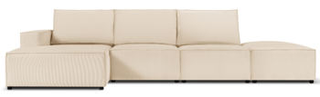 Modulares 5-Sitzer Ecksofa „Carlos“ 341 x 166 cm, mit Armlehne rechts