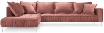 Design corner sofa "Jardanite" Old pink - corner part right