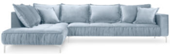 Design corner sofa "Jardanite" Light Blue - corner part right