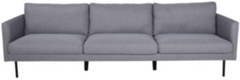 3-Sitzer Sofa Zoom Light Grey 262 cm