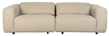 Modular 3 seater sofa "Wings" Caramel