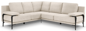 Design corner sofa "Betany" Beige 270 x 240 cm