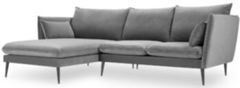 Design corner sofa Agate - Light Grey