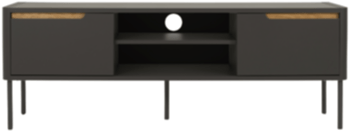 TV Lowboard „Switch“ 2-türig 141.5 x 51 cm - Anthrazit Matt




   