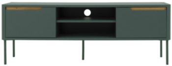 TV Lowboard „Switch“ 2-türig 141.5 x 51 cm - Grün Matt




   