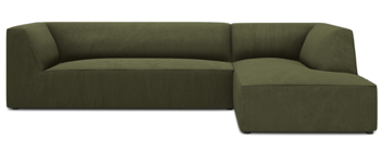 4-Sitzer Ecksofa „Sao“ 273 x 180 cm, mit Cordbezug - Eckteil rechts