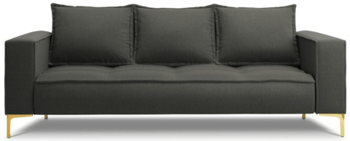 3-Sitzer Design-Sofa „Marram“ - Dunkelgrau