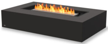Wharf 65 bio-ethanol fire table - graphite