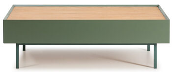Table basse Arista Green 110 x 60 cm