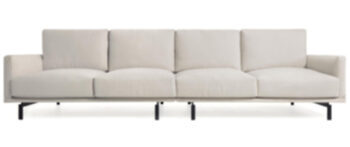 4-seater design sofa "Galeno" with removable covers - Beige