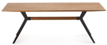 Solid oak table Ametist 160 x 90 cm - antique finish