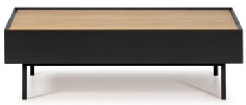 Table basse Arista Noir 110 x 60 cm