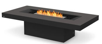 Bio-ethanol fire table GIN 90 CHAT - graphite