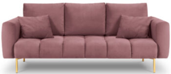 3-Sitzer Designsofa "Malvin" - Rosa